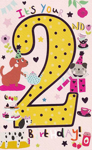 Picture of 2ND BIRTHDAY CARD